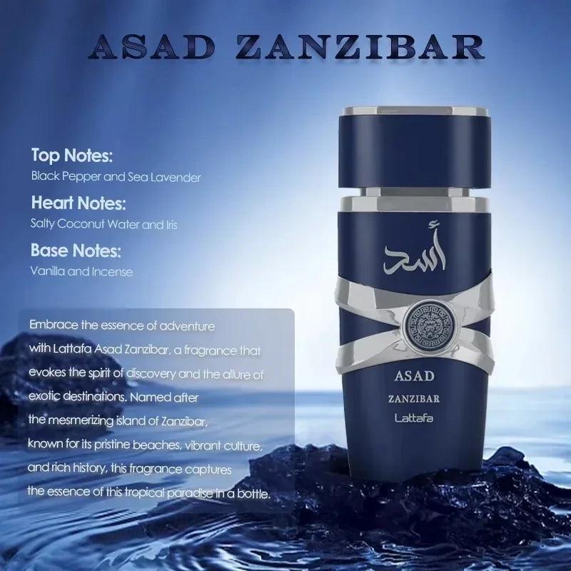100ML Perfume Has A Long - lasting Fragrance Fresh Light Unique Casual Date Gift Moi Tous Asad Aromatic Scent for Men Women - MANDOTOS