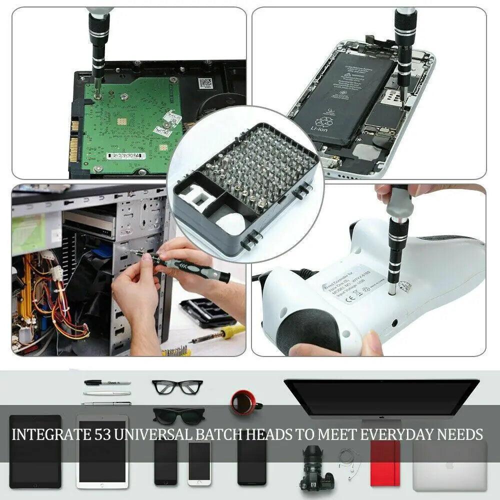 117 - Piece Magnetic Screwdriver Kit for iPhone & MacBook - MANDOTOS