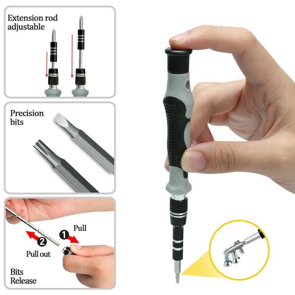 117 - Piece Magnetic Screwdriver Kit for iPhone & MacBook - MANDOTOS