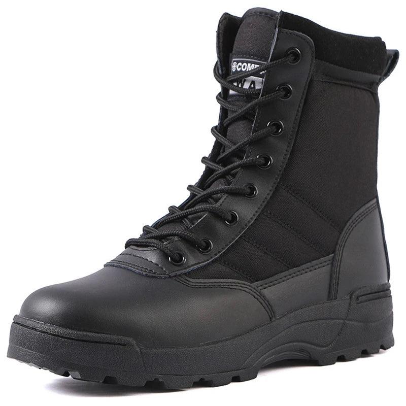 2024 New Tactical Boots Men Boots Special Force Desert Combat Male Boots Outdoor Hiking Boots Ankle Shoes Men Tactical Boots - MANDOTOS