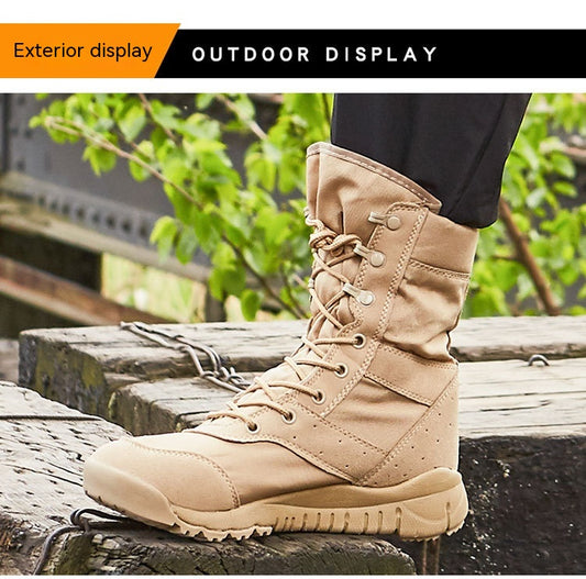 Summer Yulong Tactical Combat Boots - Your Ultimate Outdoor Adventure Companion - MANDOTOS
