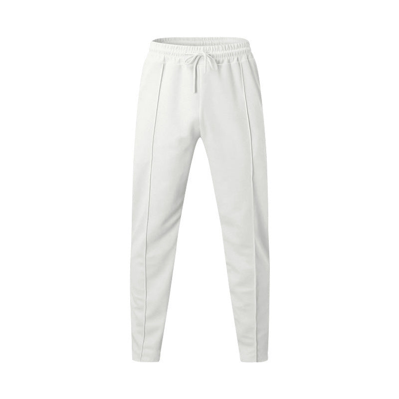 Men's Trousers Sports Casual Loose Straight Pants With Drawstring Design Clothing - MANDOTOS