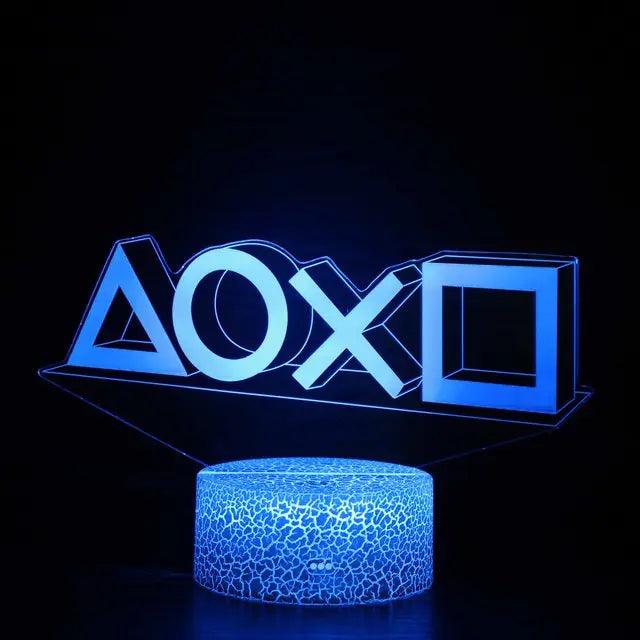 3D LED RGB Gamer Light - MANDOTOS