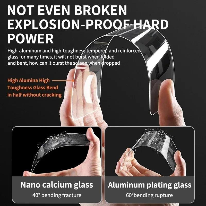 3Pcs Tempered Glass For iPhone 14 13 15 11 16 Pro Max Screen Protector for iPhone 15 Plus XR X XS Max 6 8 7 Plus SE 2020 Glass - MANDOTOS