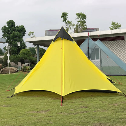 "Ultimate Single Tip Poleless Tent - MANDOTOS"