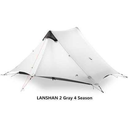 "Ultimate Single Tip Poleless Tent - MANDOTOS"
