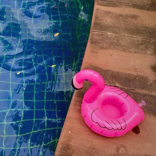Flamingo Pool Party Cup Holders - MANDOTOS