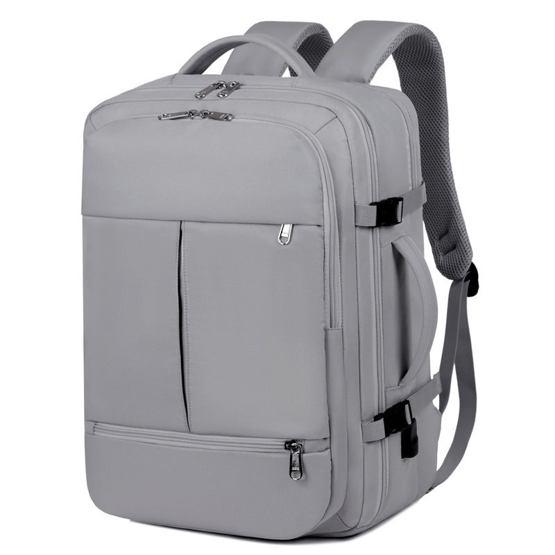 Large Capacity Backpack For Women Men Multiple Pockets And Zippers Versatile Computer Bags Business Travel Backpack - MANDOTOS