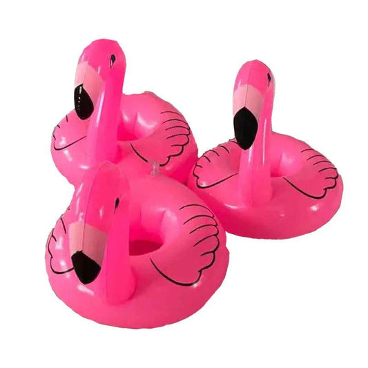 Flamingo Pool Party Cup Holders - MANDOTOS