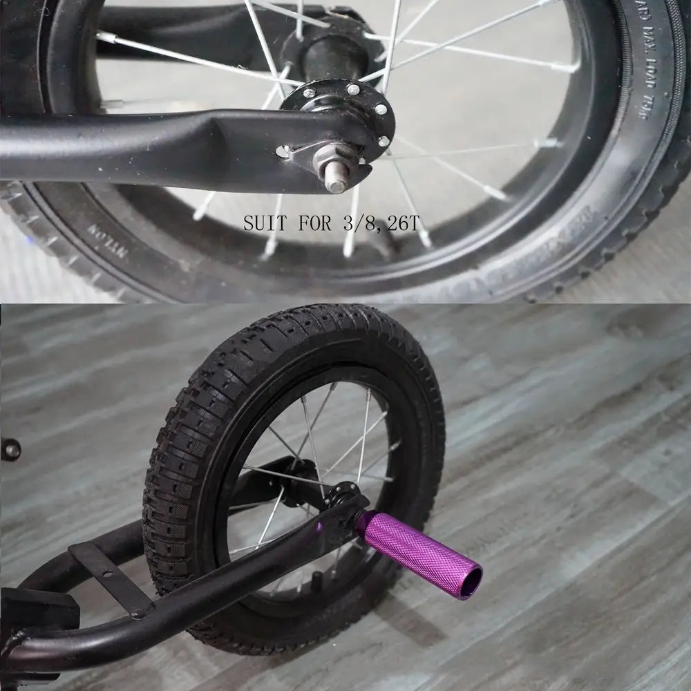 Anti - slip upgraded BMX bike pedals, wear - resistant and anti - slip footrests, mountain bike off - road pedals.