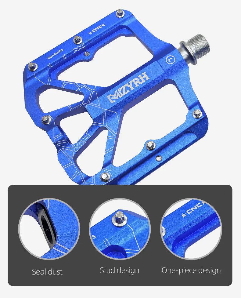 3 Sealed Bearing Bike Pedals Ultralight Pedal Anti-slip CNC BMX MTB Road Bike Pedal Outdoor Cycling Mountain Bicycle Pedals