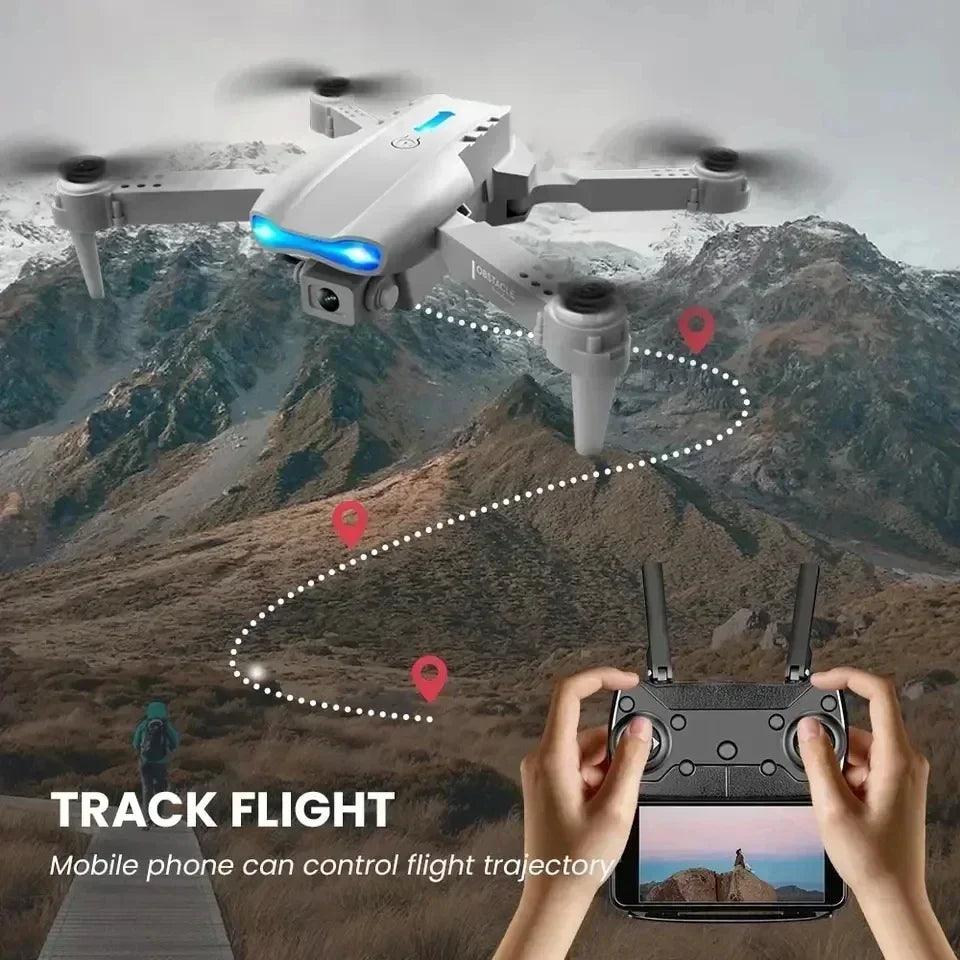 E99 Pro Drone Quadcopter Remote Control Handle Four Axis Aircraft HD 6K Photography UAV Altitude Fixation Helicopter Toys - MANDOTOS