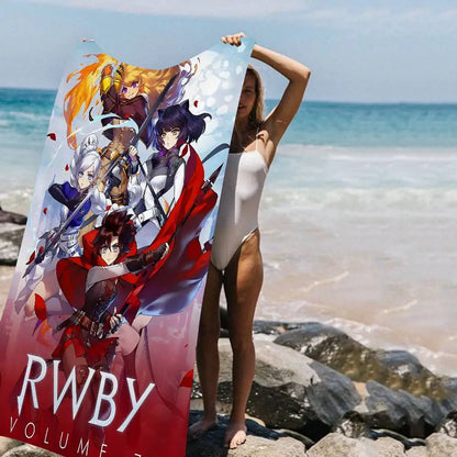 Anime B-RWBYS Microfiber Beach Towel - MANDOTOS