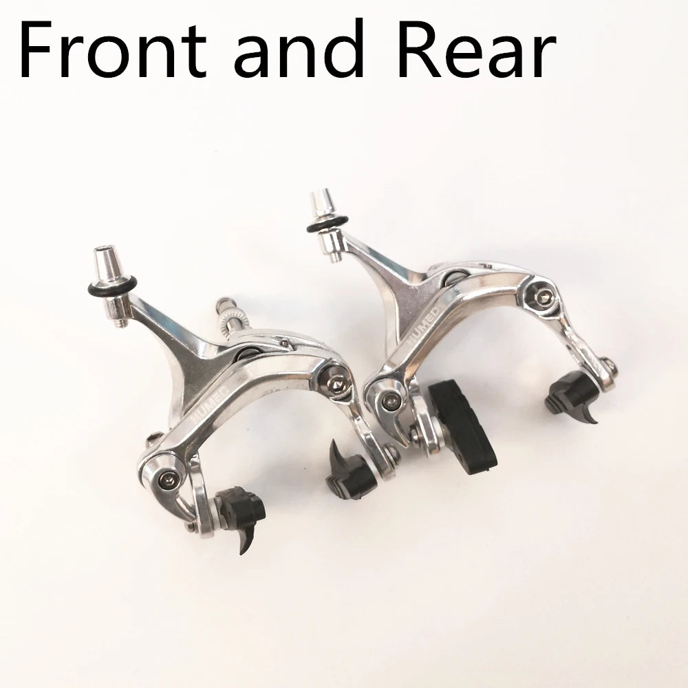 2022New Road Bike Dual Pivot Calipers Bicycle Brake Racing Aluminum Side Pull Caliper Front Rear Bicycle parts