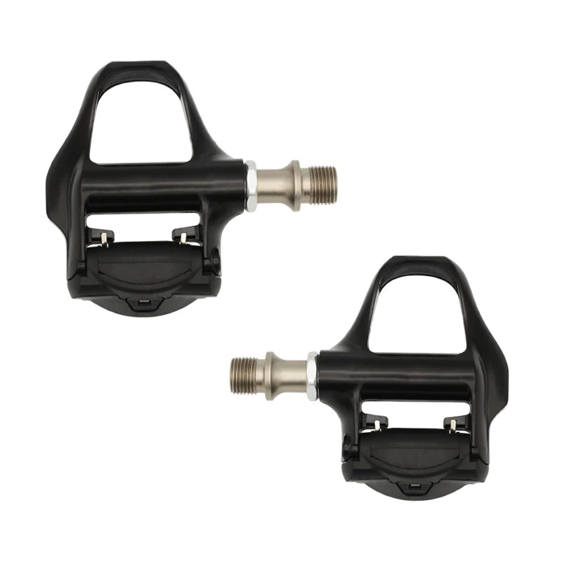 ZOYOSPORTS Road Bike Pedals Lightweight Clipless Bicycle Pedals with Cleats Set Compatible with SPD-SL System
