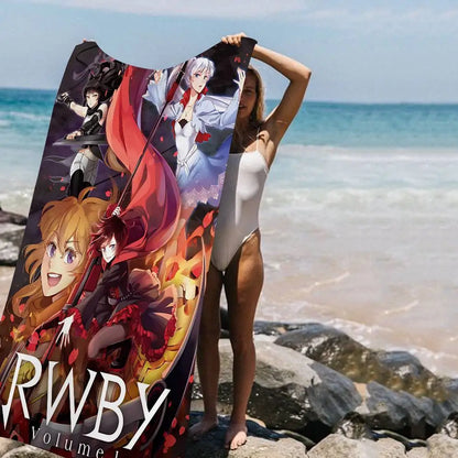 Anime B-RWBYS Microfiber Beach Towel - MANDOTOS