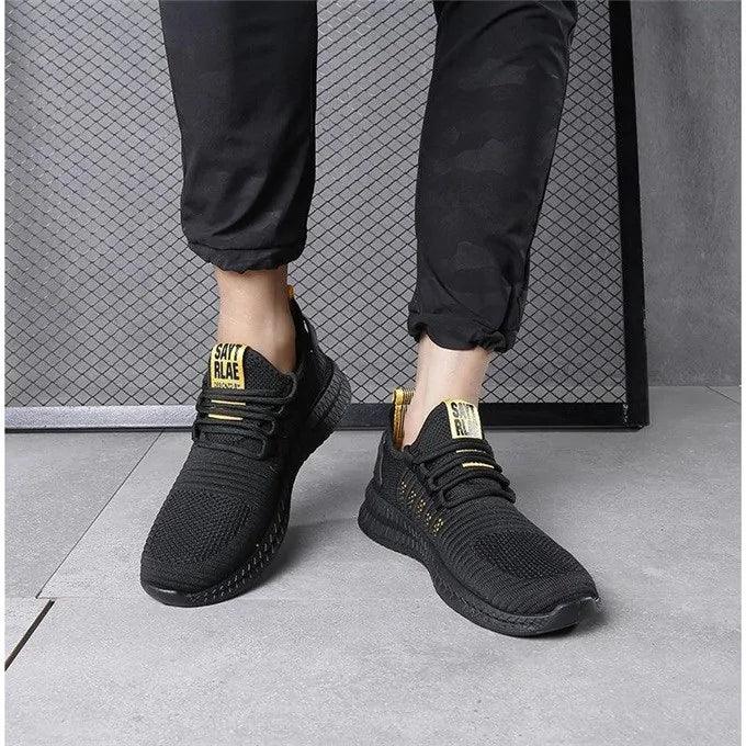 Black Sports Shoes - MANDOTOS
