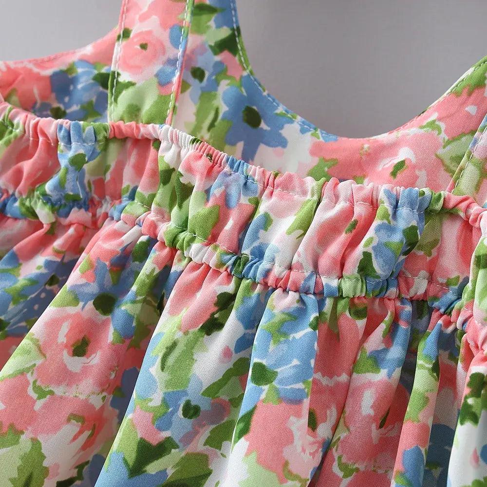 Chic Toddler Girl Summer Duo Dresses - MANDOTOS