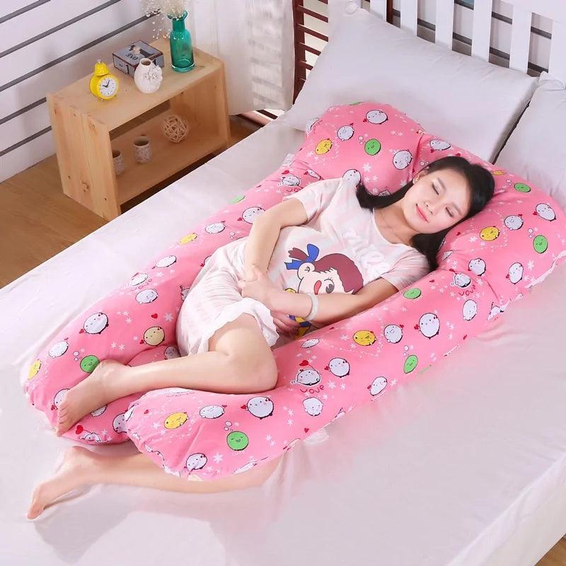 Comfort Cradle Pregnancy Pillow - U Shape - MANDOTOS