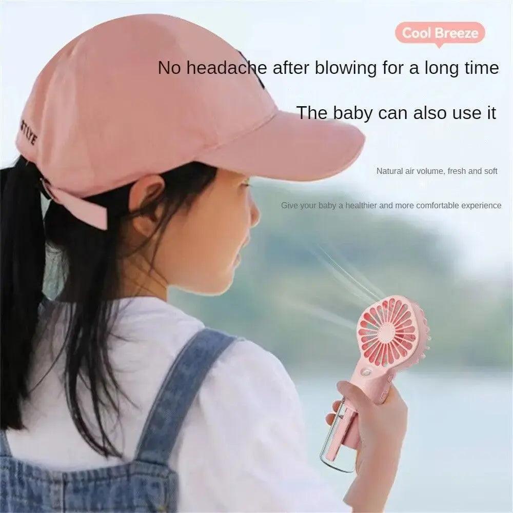 Compact Hydrating Mist Fan - MANDOTOS