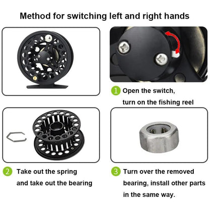 Precision Cast Fishing Reel - MANDOTOS