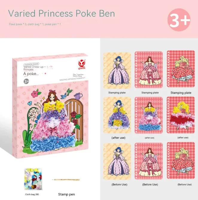 DIY Hand - painted Girl Stickers - MANDOTOS