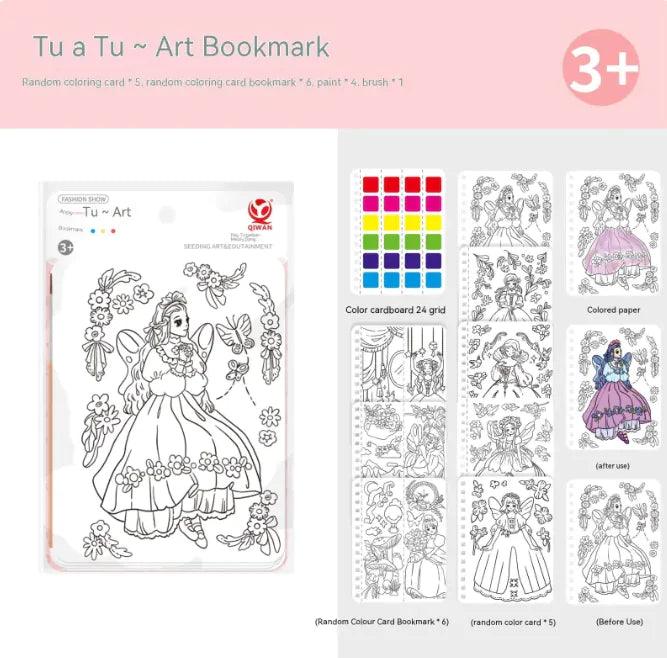 DIY Hand - painted Girl Stickers - MANDOTOS