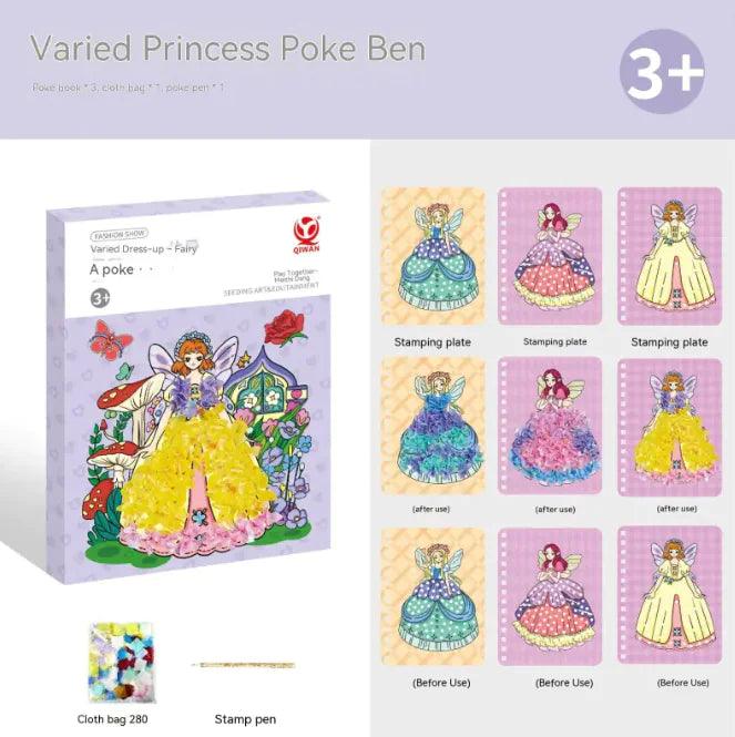 DIY Hand - painted Girl Stickers - MANDOTOS