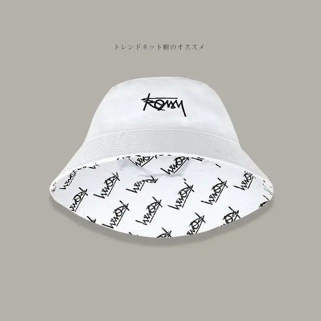 Dual-Style Men's Hawaiian Bucket Hat - MANDOTOS