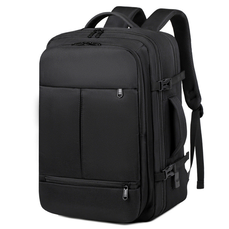 Large Capacity Backpack For Women Men Multiple Pockets And Zippers Versatile Computer Bags Business Travel Backpack - MANDOTOS