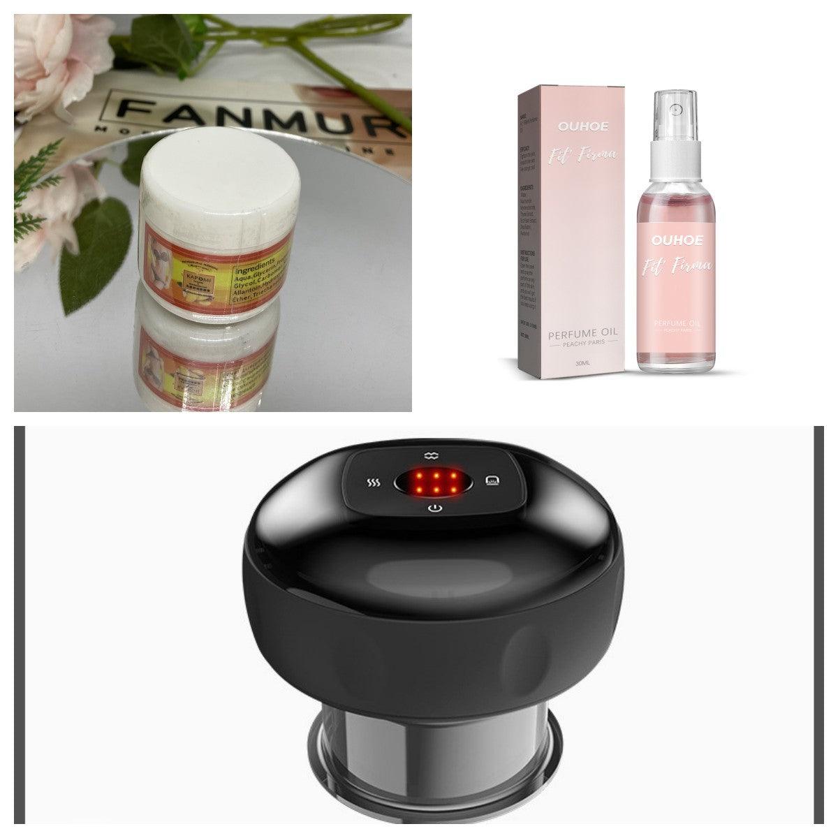 Electric Vacuum Cupping Massage Body Cups Anti - Cellulite Therapy Massager For Body Electric Guasha Scraping Fat Burning Slimming - MANDOTOS