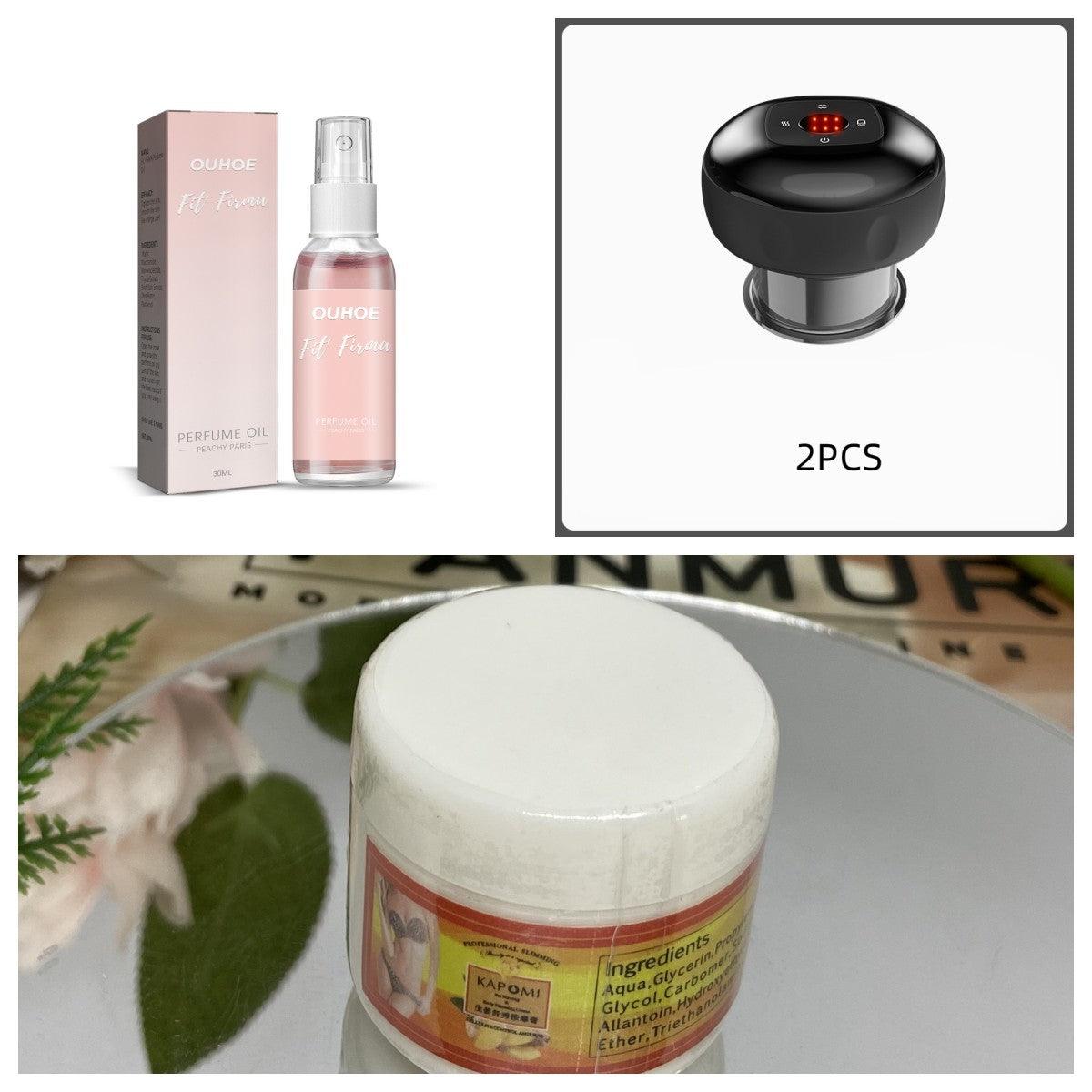 Electric Vacuum Cupping Massage Body Cups Anti - Cellulite Therapy Massager For Body Electric Guasha Scraping Fat Burning Slimming - MANDOTOS