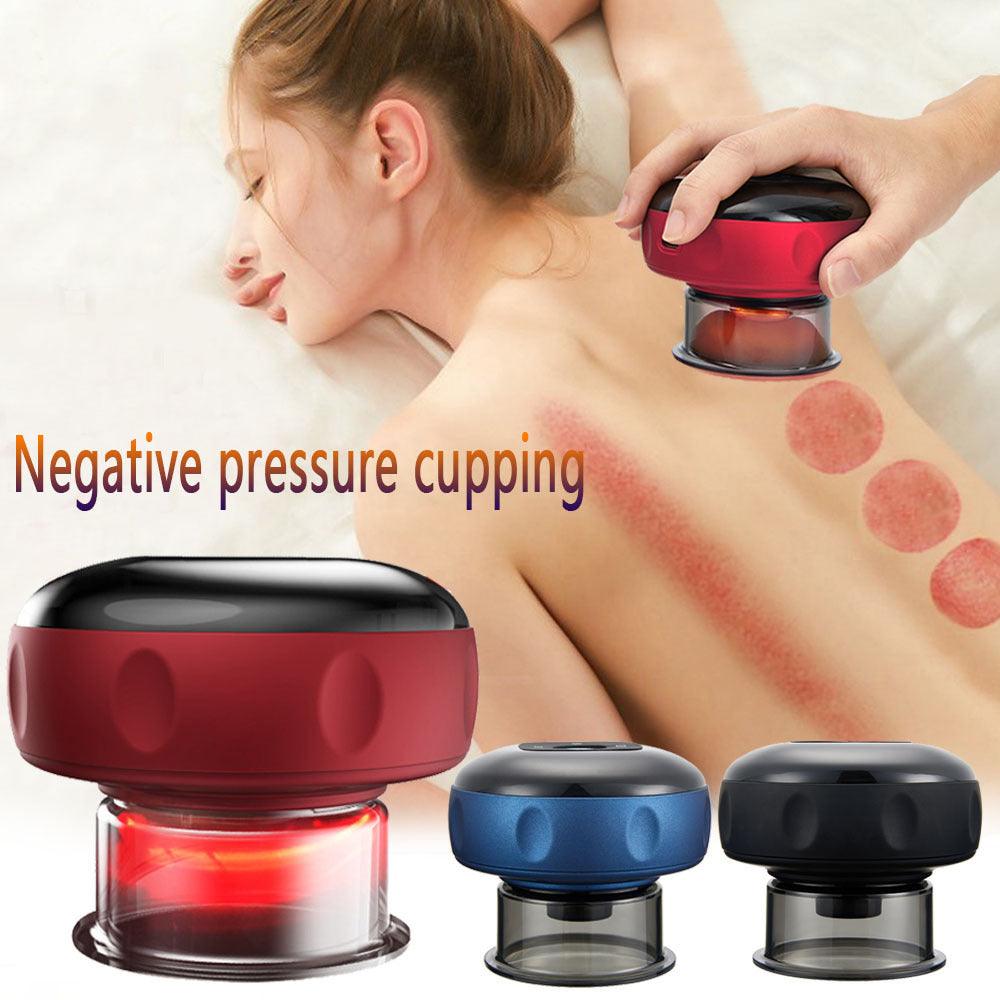 Electric Vacuum Cupping Massage Body Cups Anti - Cellulite Therapy Massager For Body Electric Guasha Scraping Fat Burning Slimming - MANDOTOS