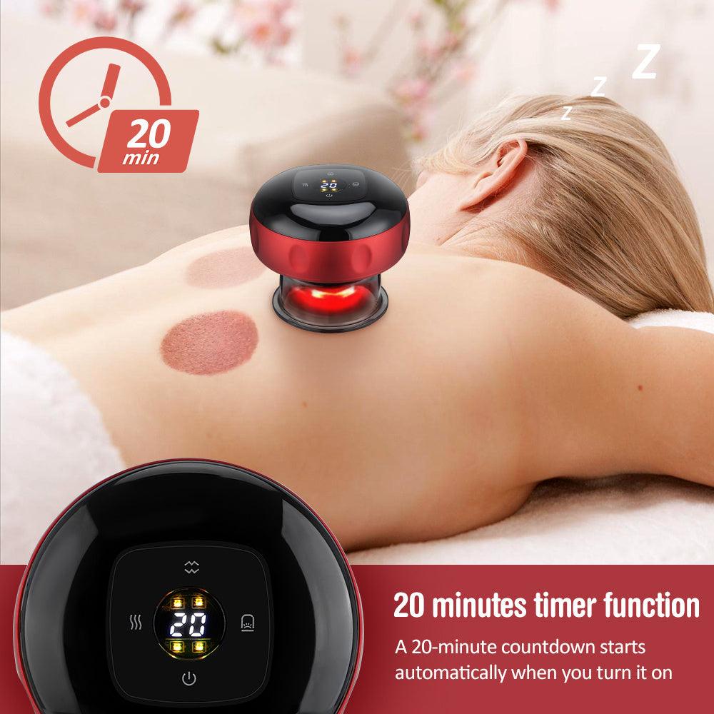 Electric Vacuum Cupping Massage Body Cups Anti - Cellulite Therapy Massager For Body Electric Guasha Scraping Fat Burning Slimming - MANDOTOS