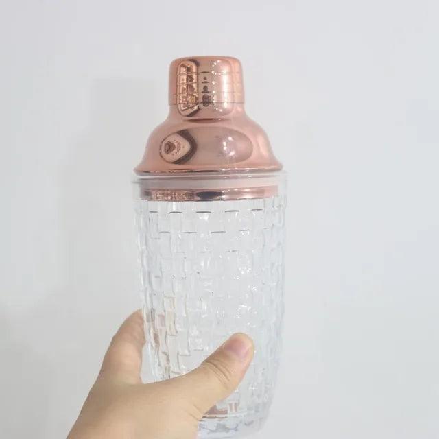 Glass Cocktail Shaker Kit - MANDOTOS