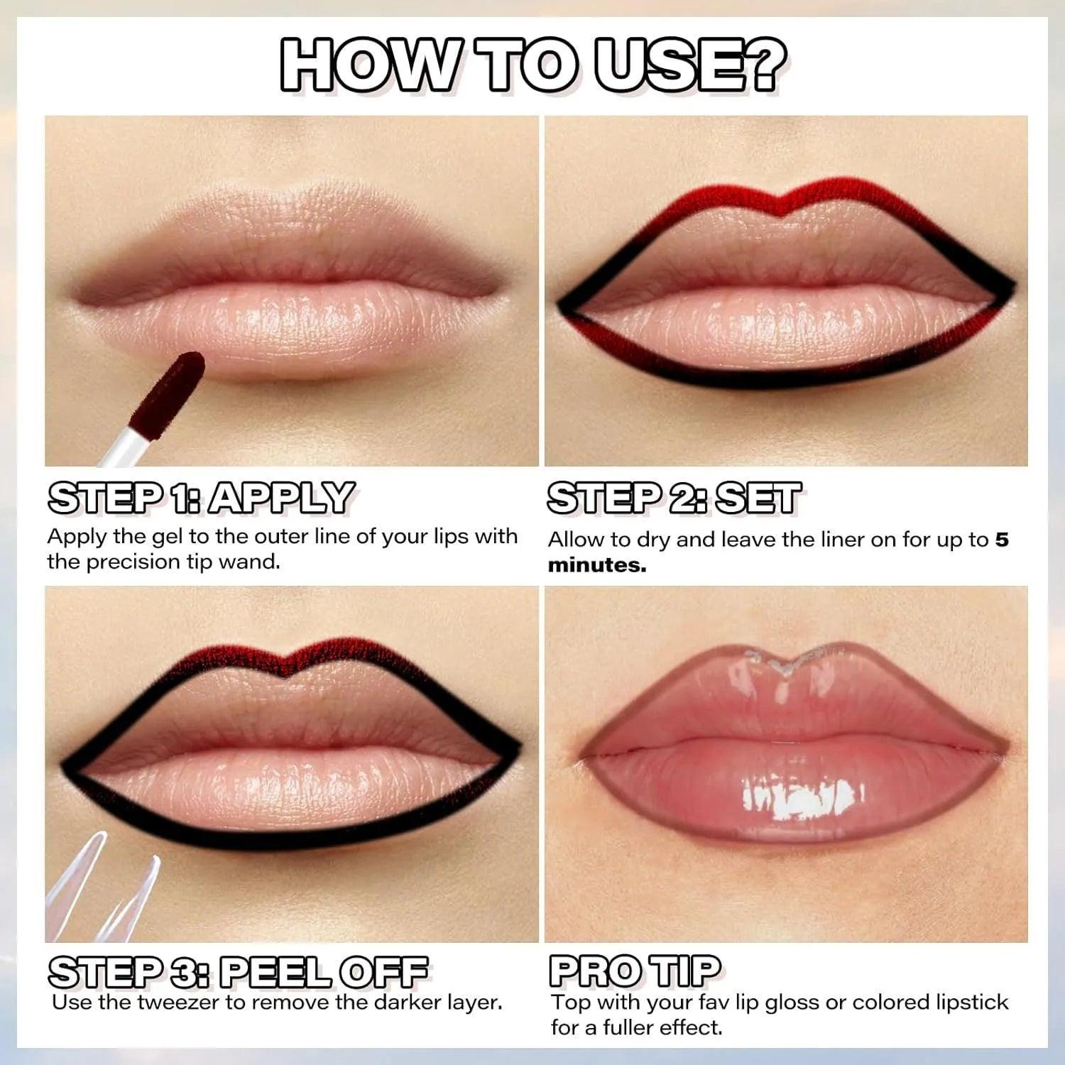 Lasting Definition Lip Liner, No Fade - MANDOTOS