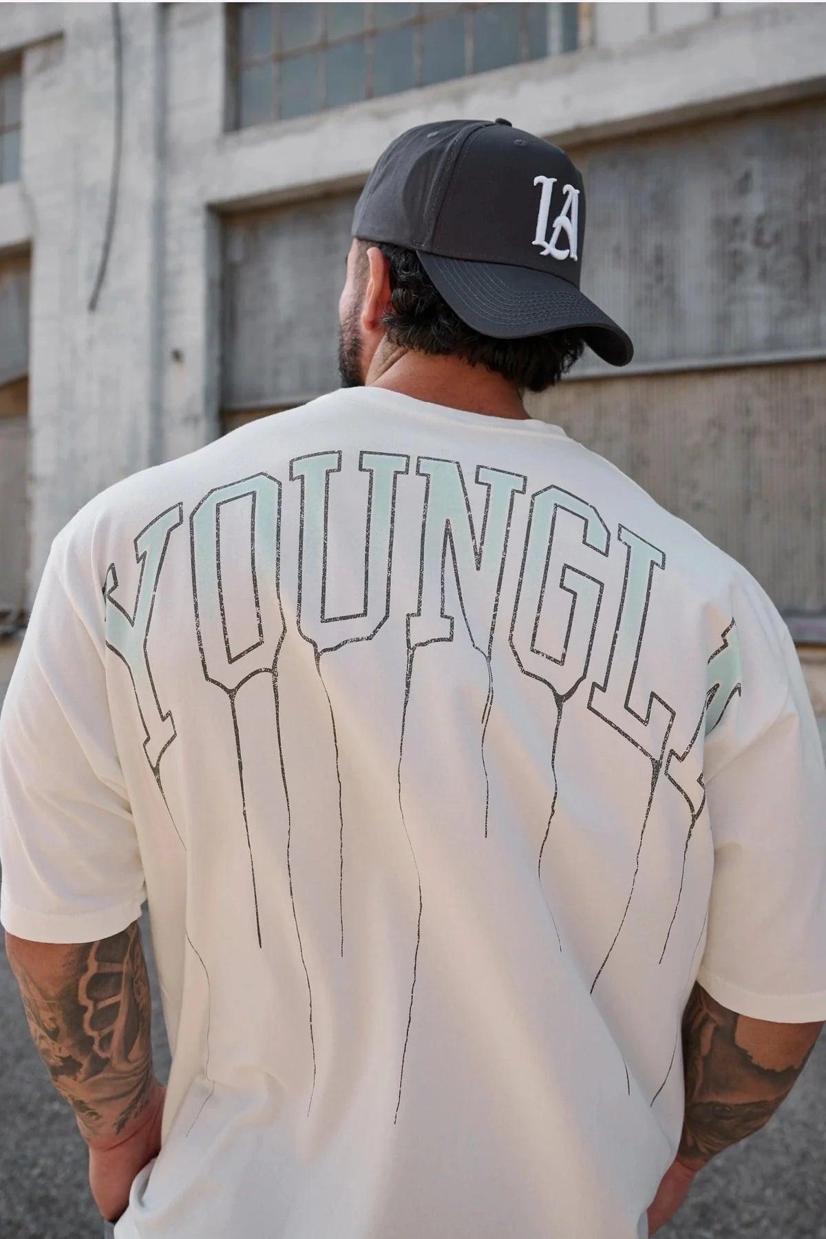 Men T-shirts Summer New Sports Leisure Cotton Round Neck Fashion Loose And Comfortable Clothing Gym Running Shirts man - MANDOTOS