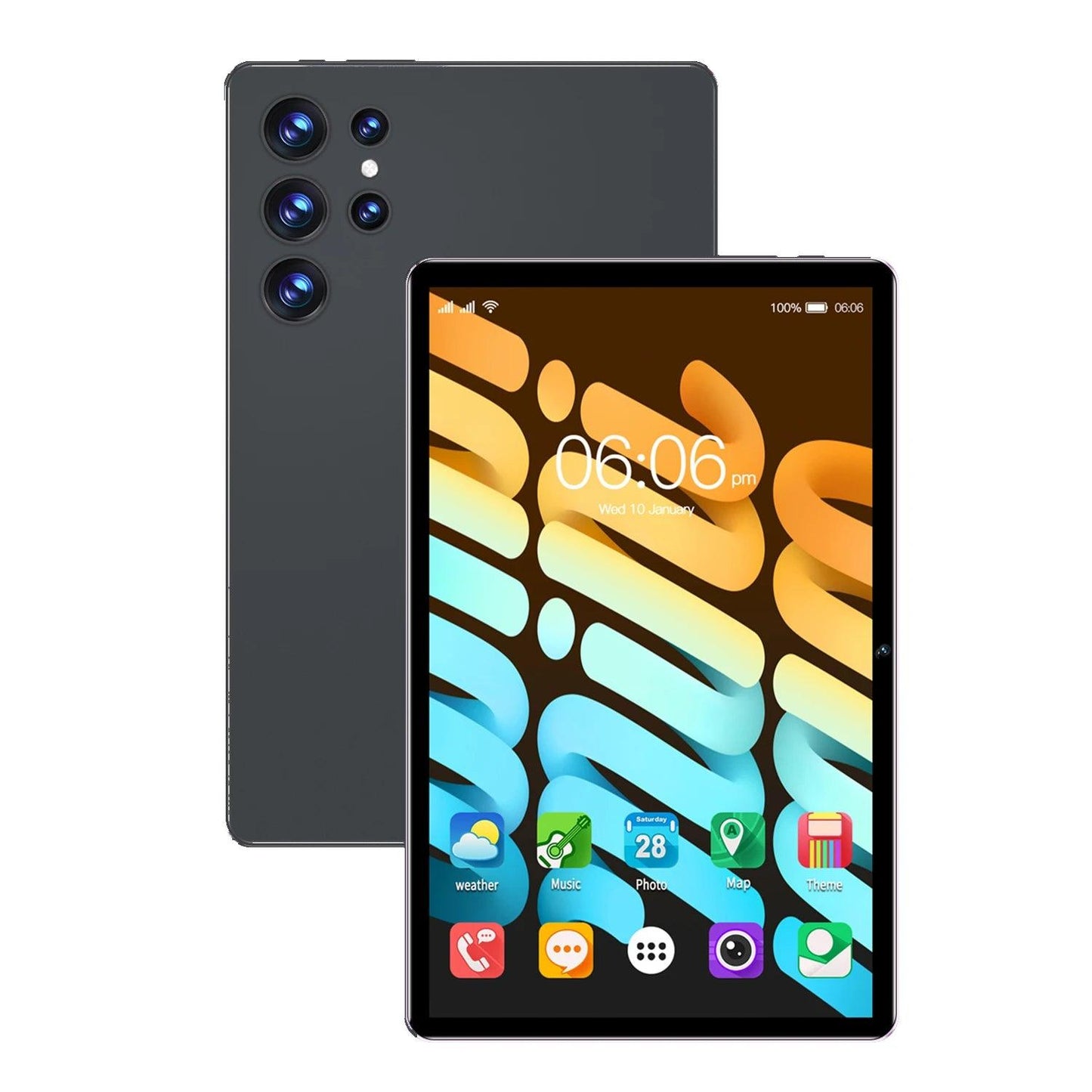 New Arrival Pink 10.1 Inch 4G 5G WIFI P23 Pro Tablette Pad Android 12.0 10 Core Educational Gaming 8GB 256GB Kids Tablet PC - MANDOTOS