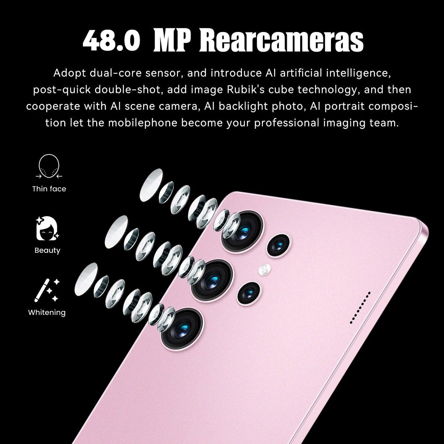 New Arrival Pink 10.1 Inch 4G 5G WIFI P23 Pro Tablette Pad Android 12.0 10 Core Educational Gaming 8GB 256GB Kids Tablet PC - MANDOTOS