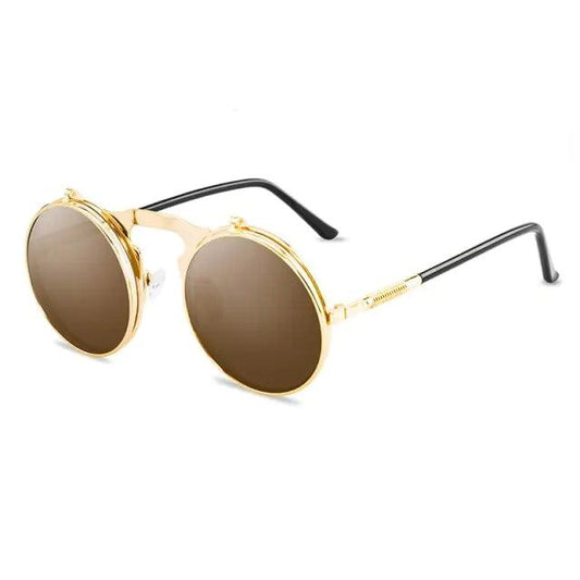 Retro Flip Steampunk Shades - MANDOTOS