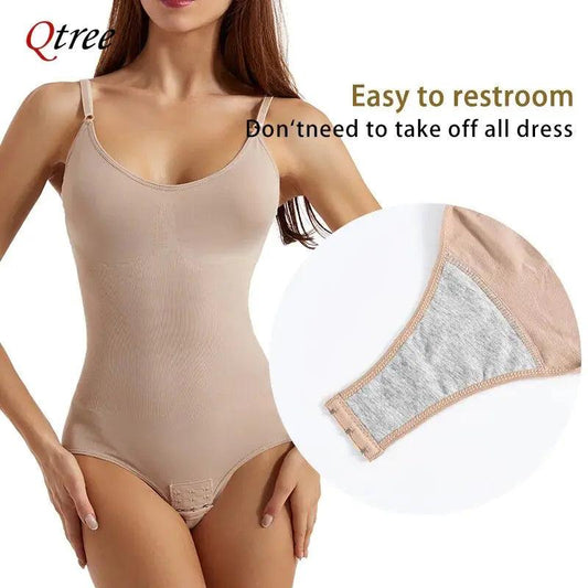 Seamless Contour Bodysuit for Women - MANDOTOS
