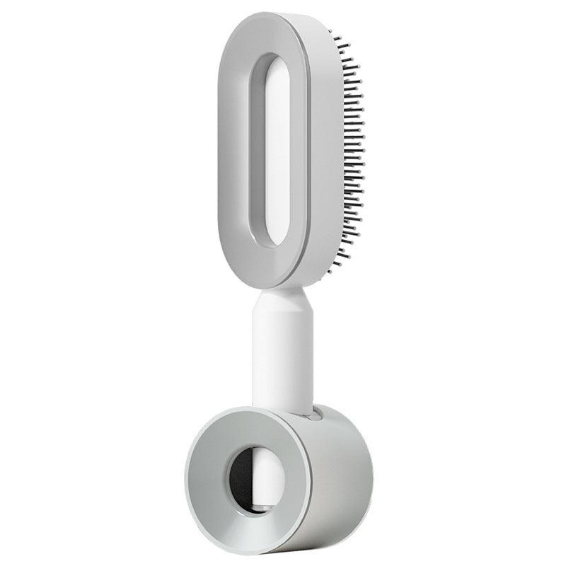Self Cleaning Hair Brush For Women One - key Cleaning Hair Loss Airbag Massage Scalp Comb Anti - Static Hairbrush - MANDOTOS