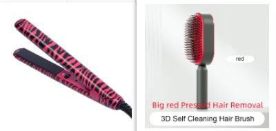 Self Cleaning Hair Brush For Women One - key Cleaning Hair Loss Airbag Massage Scalp Comb Anti - Static Hairbrush - MANDOTOS