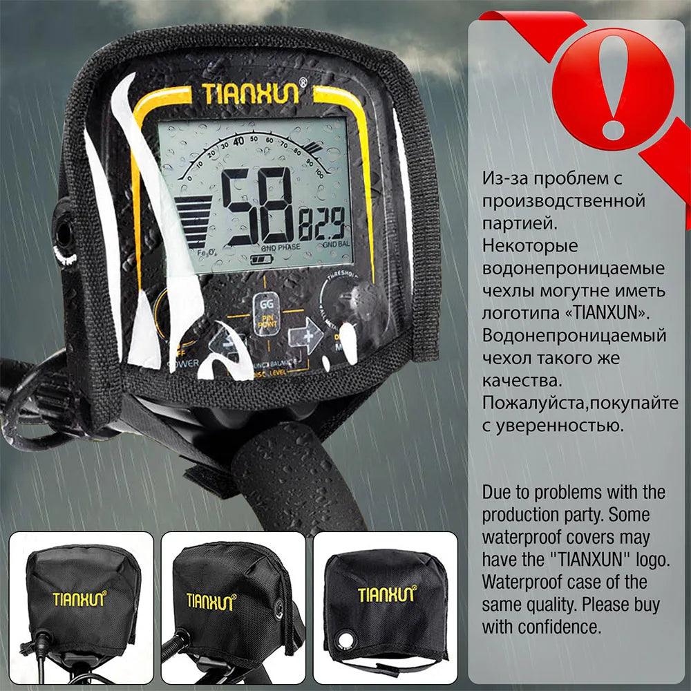 TX-850 Metal Detector Underground Professional Depth 2.5m Scanner Search Finder Gold Detector Treasure Hunter Pinpointer 11inch - MANDOTOS