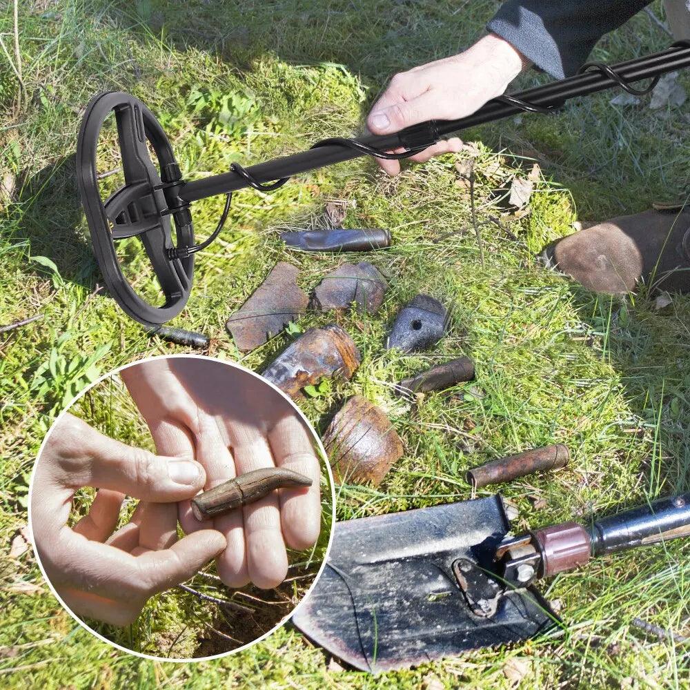 TX-850 Metal Detector Underground Professional Depth 2.5m Scanner Search Finder Gold Detector Treasure Hunter Pinpointer 11inch - MANDOTOS