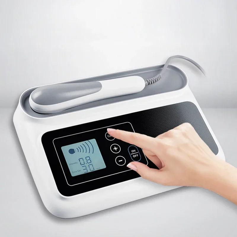 Ultrasonic Therapy Machine For Pain Relief Muscle Joints Massage No Drug Ultrasound 1MHz Physiotherapy Device LCD Screen Display - MANDOTOS