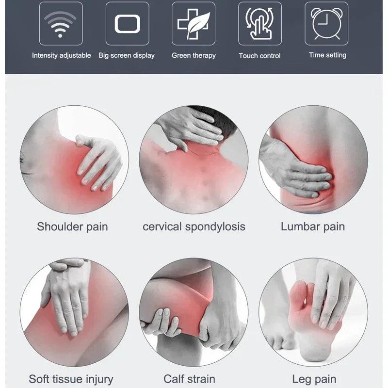 Ultrasonic Therapy Machine For Pain Relief Muscle Joints Massage No Drug Ultrasound 1MHz Physiotherapy Device LCD Screen Display - MANDOTOS