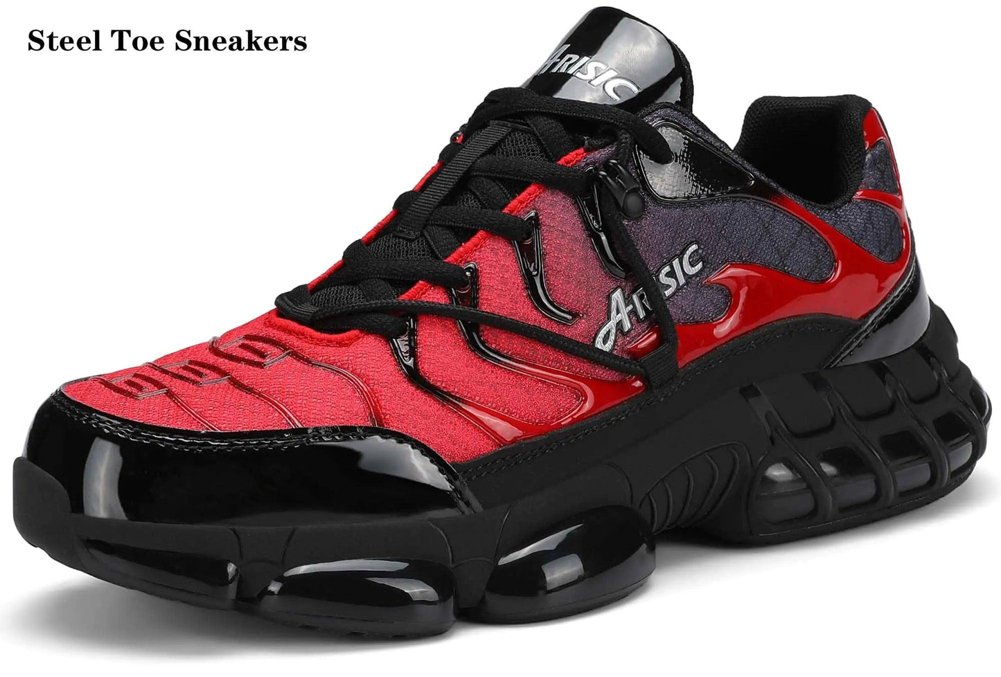 Unisex Steel Toe Work Sneakers - Lightweight, Non - Slip Safety - MANDOTOS