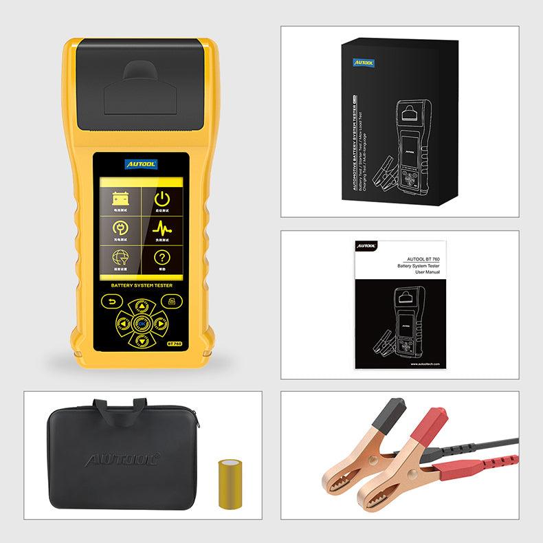 Vehicle Battery Tester 12V24V High Accuracy - MANDOTOS