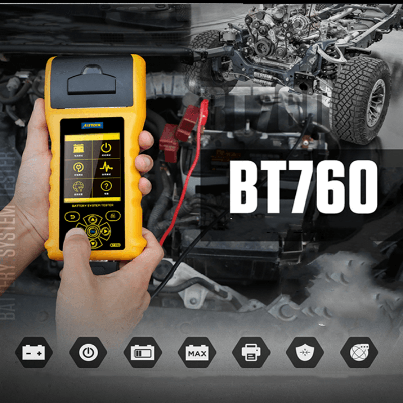 Vehicle Battery Tester 12V24V High Accuracy - MANDOTOS